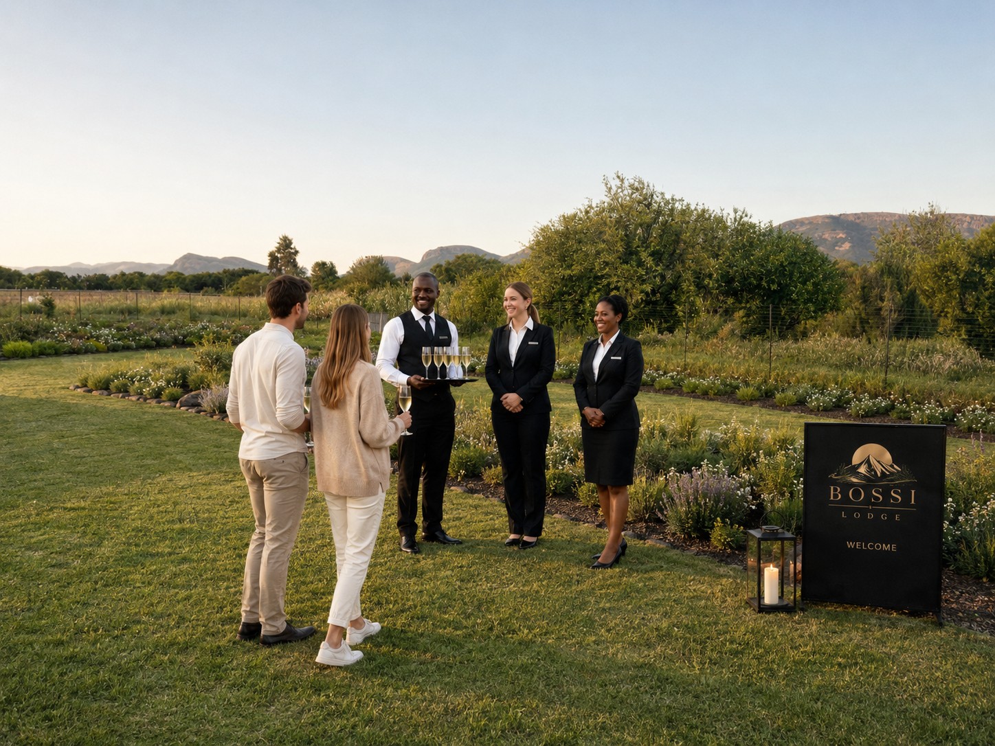 Garden Welcome Drinks