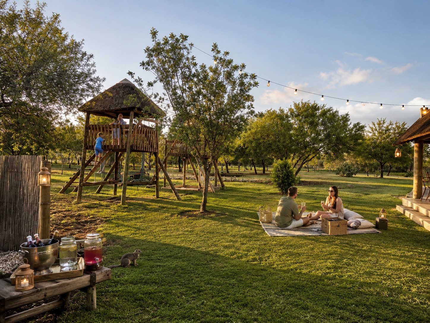 Sunset Picnic Play Area