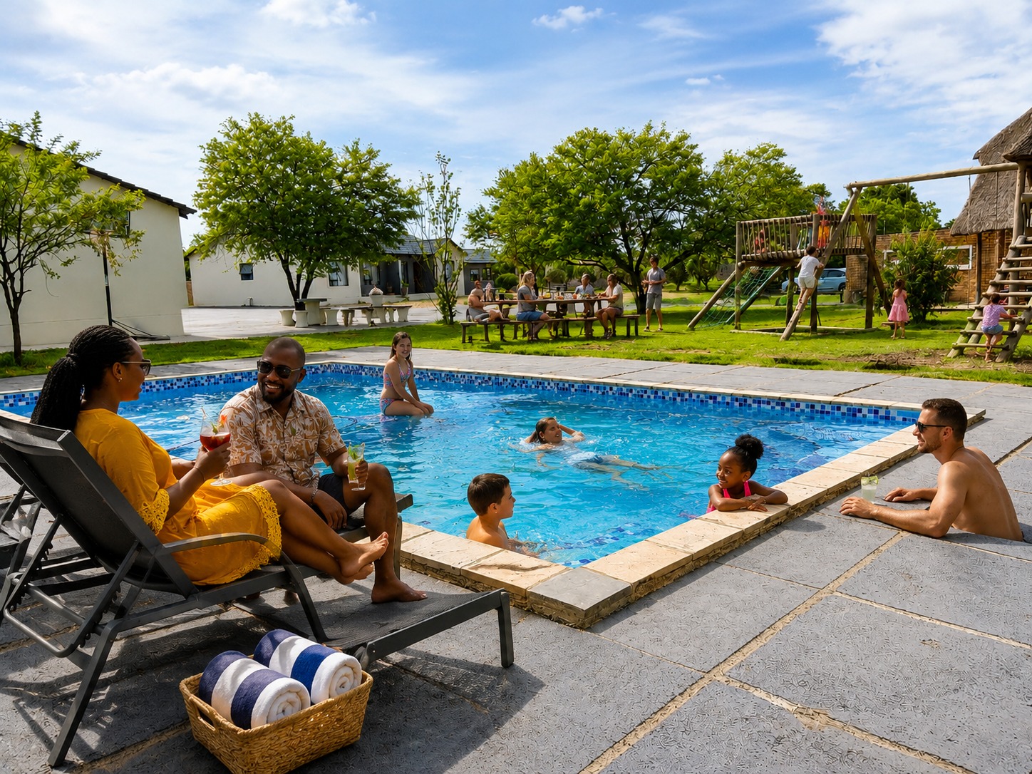 Swimming Pool Family Guests
